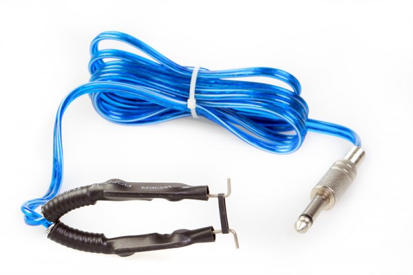 Clip Cord mit mit 6,3 mm Klinkenstecker Blau