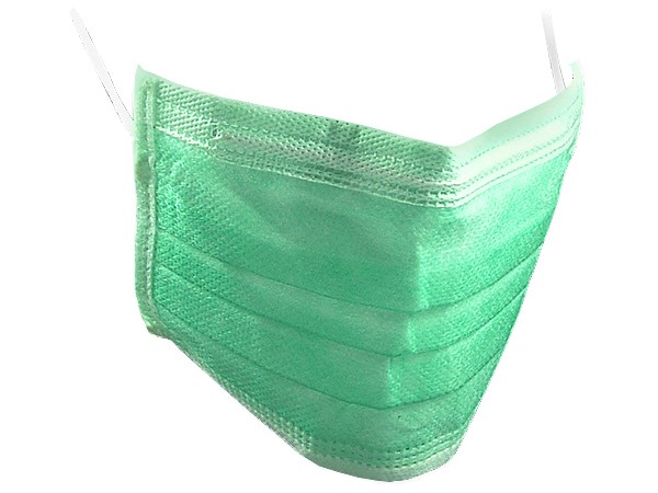 MUNDSCHUTZ mit Gummiband Grün 50 stück