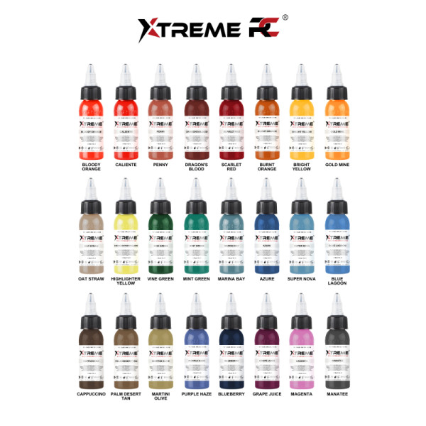 Xtreme Ink - 24 Color Set - 24 x 30 ml