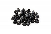 Nadelstangengummis 100 Stck. T- FORM SCHWARZ mit Einrastfunktion Nadelstangengummis 100 Stck. T- FORM SCHWARZ mit Einrastfunktion