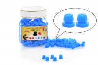 NADELSTANGENGUMMIS - Einrastfunktion 500 Stück -Blau NADELSTANGENGUMMIS - Einrastfunktion 500 Stück -Blau