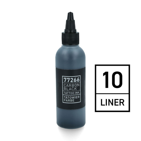 Carbon Black - Liner 10 - Tattoofarbe