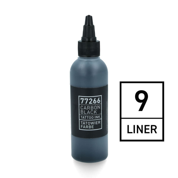 Carbon Black - Liner 09 - Tattoofarbe