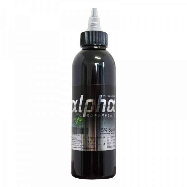 ALPHA superfluid75% Sumi, 30 ml Tätowierfarbe