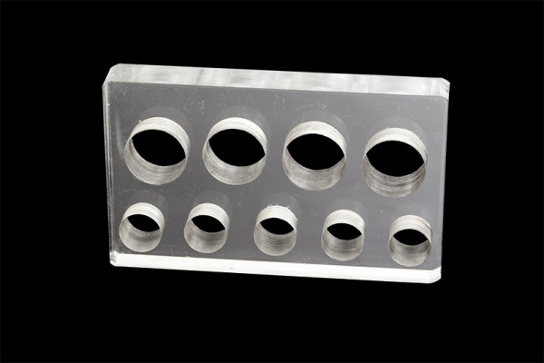 FARBKAPPENHALTER KLEIN Plexiglass