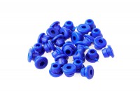Nadelstangengummis 100 Stck. T- FORM D-BLAU mit Einrastfunktion Nadelstangengummis 100 Stck. T- FORM D-BLAU mit Einrastfunktion