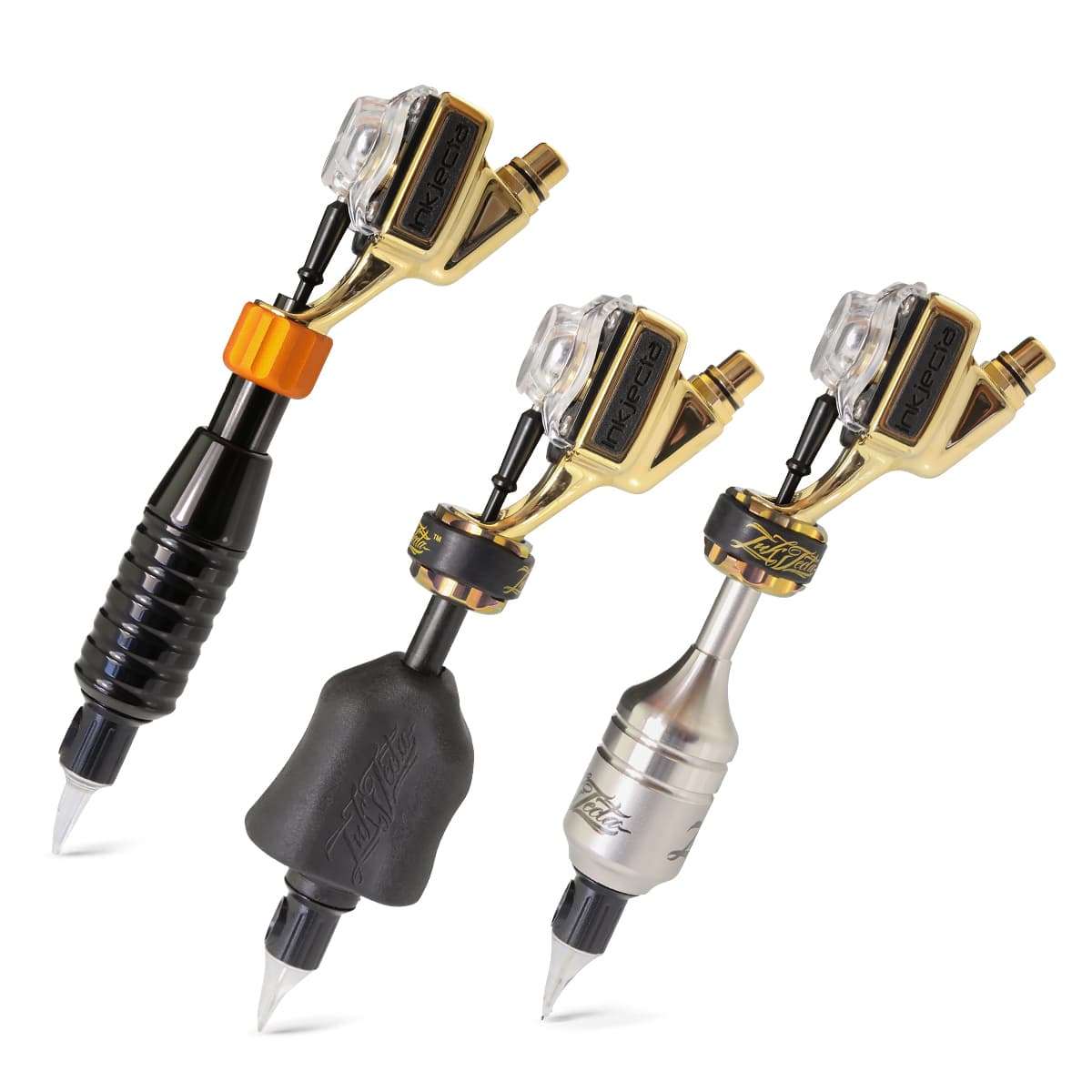 Inkjecta Machine Inkjecta Flite Nano Elite Tattoomaschine - Polished Brass (Limited ...