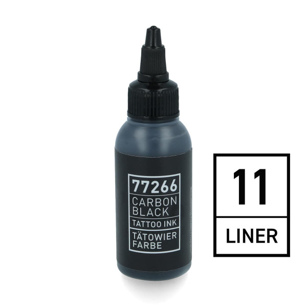 Carbon Black - Liner 11 - Tattoofarbe