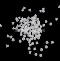 Nadelstangengummis 100 Stck. T- FORM WEIß mit Einrastfunktion Nadelstangengummis 100 Stck. T- FORM WEIß mit Einrastfunktion