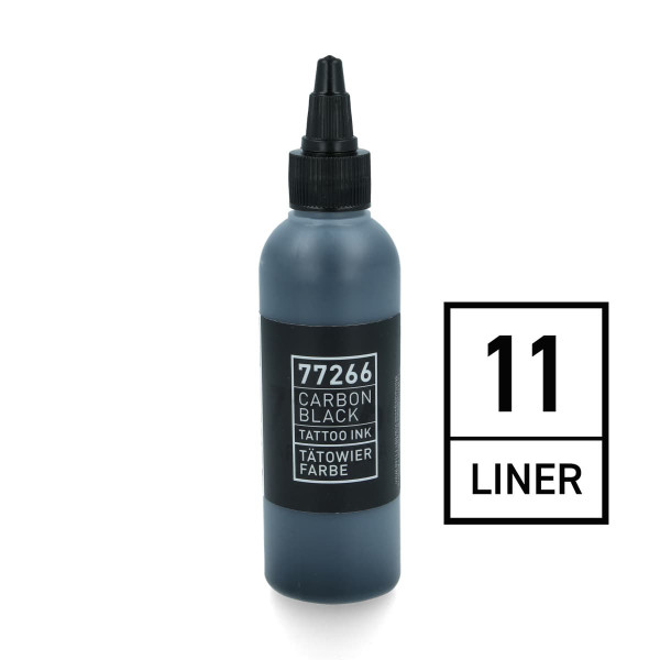 Carbon Black - Liner 11 - Tattoofarbe
