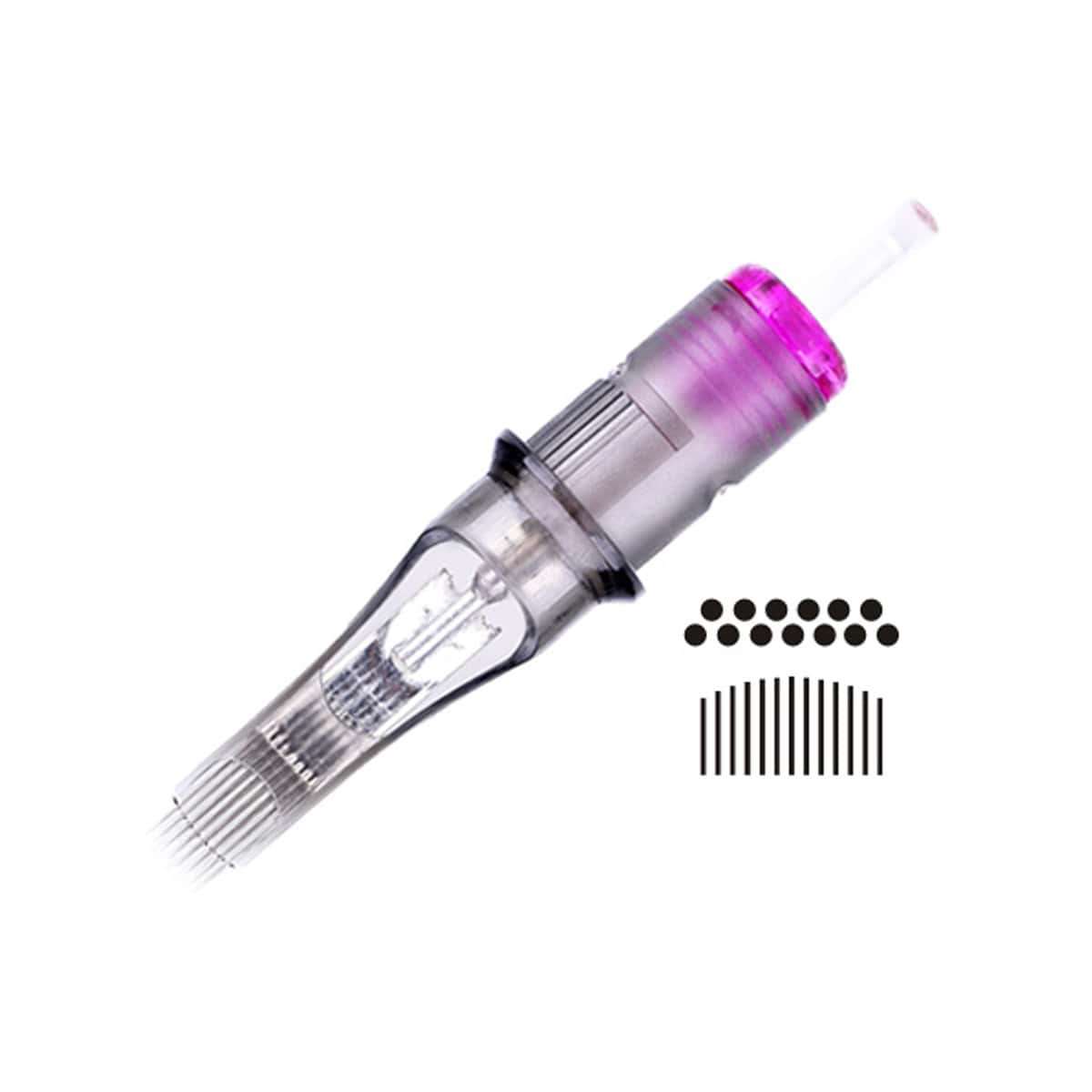 ELITE III Curved Magnum 0,30 mm Bugpin Needle Cartridges ELITE III