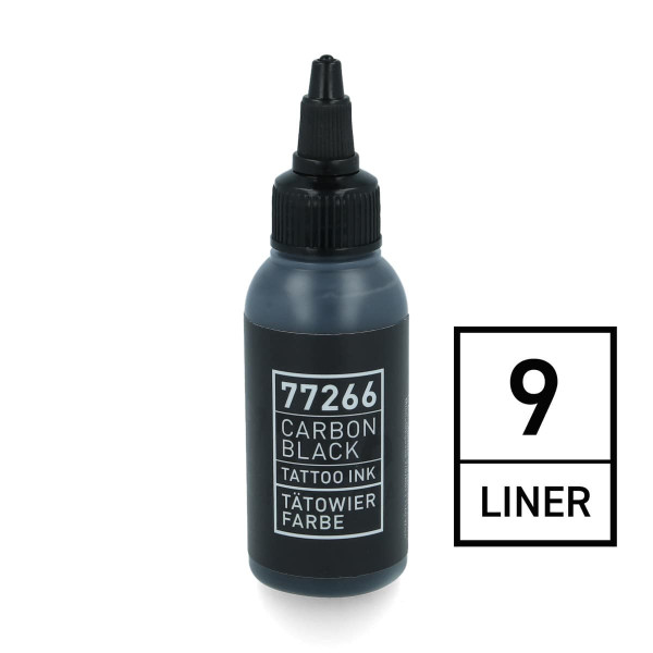 Carbon Black - Liner 09 - Tattoofarbe